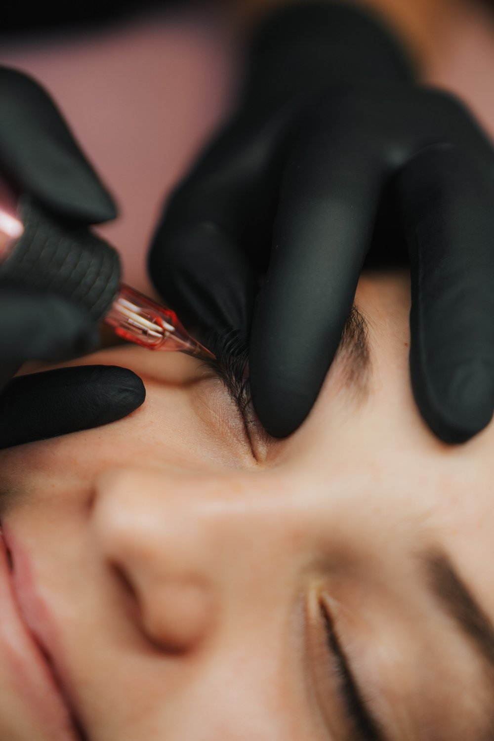 Permanent Make-up Eyeliner Ergebnis