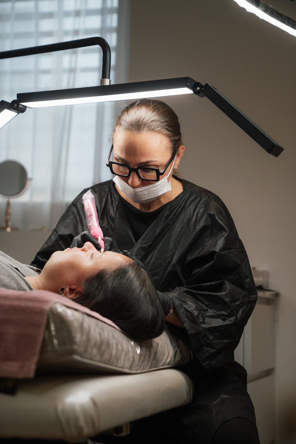 Permanent Make-up Lippen Kontur Ergebnis